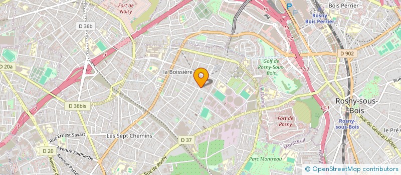 localisation de l'entreprise GROUPE D'ENTRAIDE MUTUELLE (LES GENS DU 110) à MONTREUIL