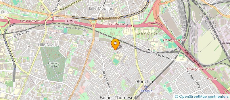 localisation de l'entreprise GROUPE D'ENTRAIDE MUTUELLE SPECIFIQUE AUTISME à LILLE