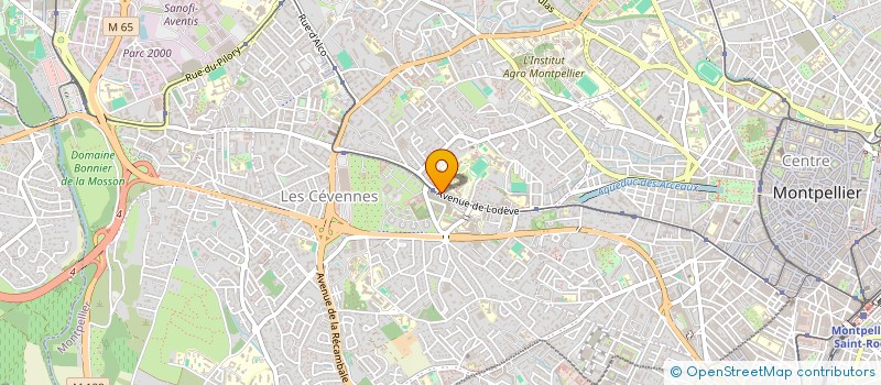localisation de l'entreprise GROUPE D ETUDE DE LA MAIN ET DU MEMBRE SUPERIEUR EN ORTHESE ET REEDUCATION SOCIETE FRANCAISE DE REEDUCATION DE LA MAIN E à MONTPELLIER
