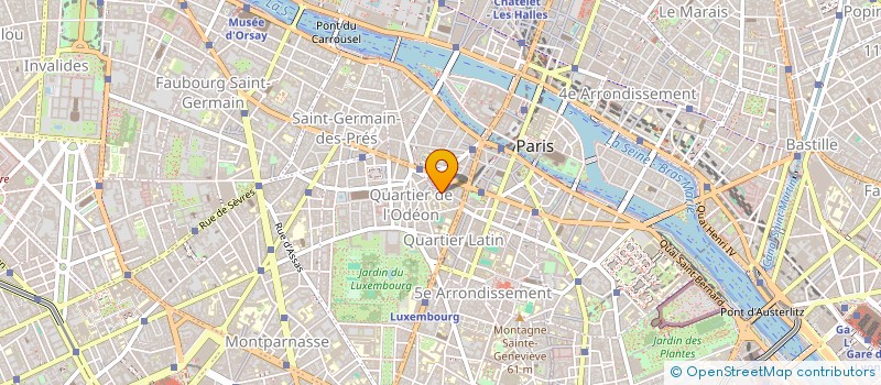 localisation de l'entreprise GROUPE D ETUDE ET DE RECHERCHE EN ANGLAIS DE SPECIALITE  PARIS