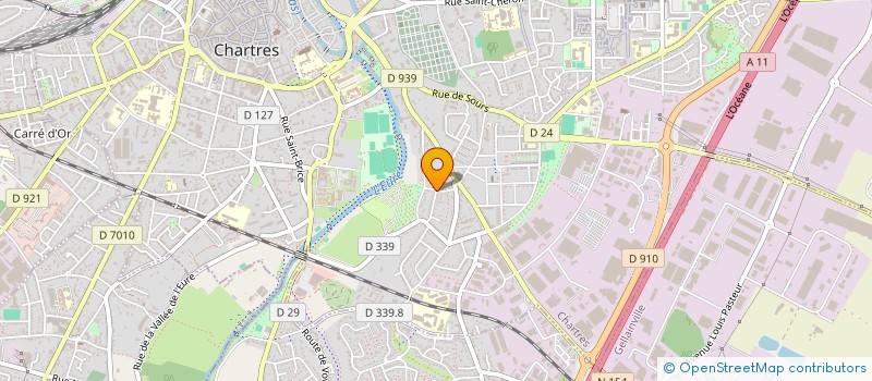 localisation de l'entreprise GROUPE D'ETUDE ET REALISATION D'INVESTISSEMENT FINANCIER à CHARTRES