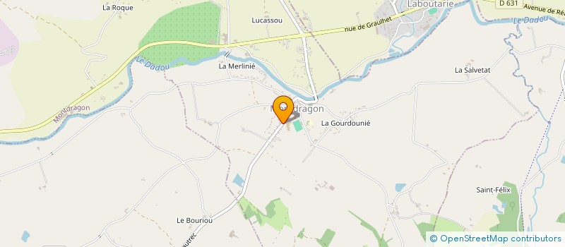 localisation de l'entreprise GROUPE D'ETUDE RECHERCHE ARCHEO HISTO à LAUTREC