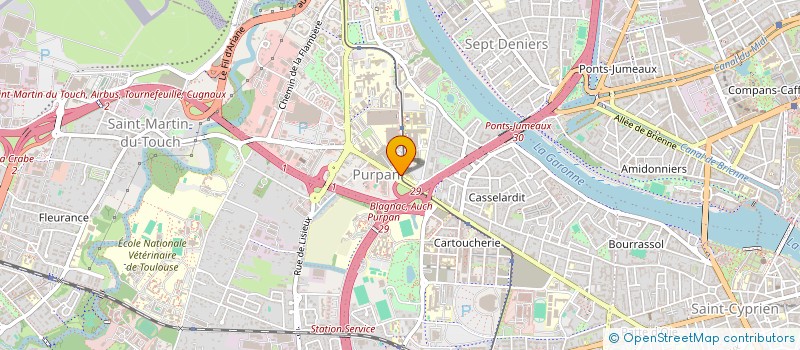 localisation de l'entreprise GROUPE D'ETUDE REGIONAL MIDI PYRENEES DES TROUBLES DE L'ORALITE DE L'ENFANT à TOULOUSE