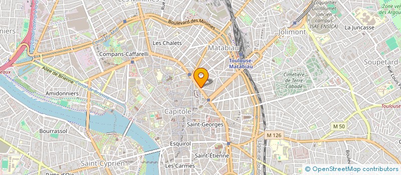 localisation de l'entreprise GROUPE D'ETUDES EN GYNECOLOGIE OBSTETRIQUE ET PERINATOLOGIE à TOULOUSE