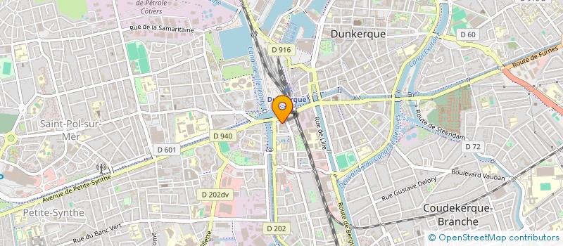 localisation de l'entreprise GROUPE D'IMAGERIE MEDICALE DUNKERQUOIS à DUNKERQUE