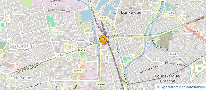 localisation de l'entreprise GROUPE D'IMAGERIE MEDICALE DUNKERQUOIS - SIGLE GIMD  DUNKERQUE