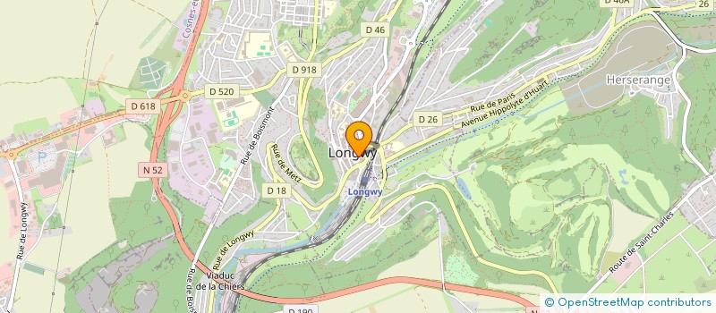 localisation de l'entreprise GROUPE D'INTERET ASSOCIATIF CAMELOTE à LONGWY