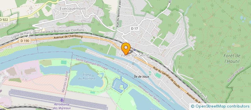 localisation de l'entreprise GROUPE D'INTERVENTION D'AIRSOFT NATIONAL EURE  VAUX-SUR-SEINE