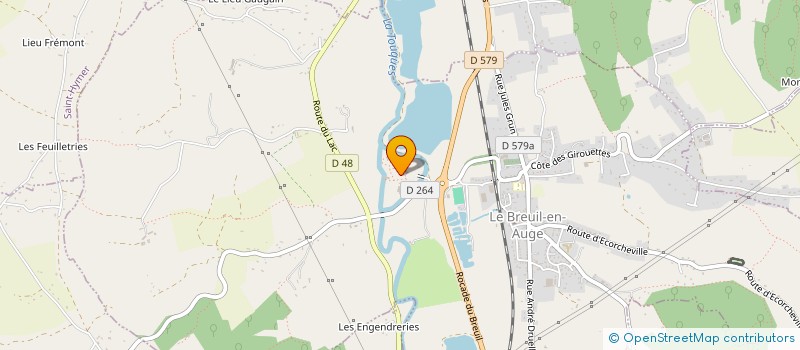 localisation de l'entreprise GROUPE D'INTERVENTION EN PROTECTION RAPPROCHEE  SAINT-MARTIN-AUX-CHARTRAINS