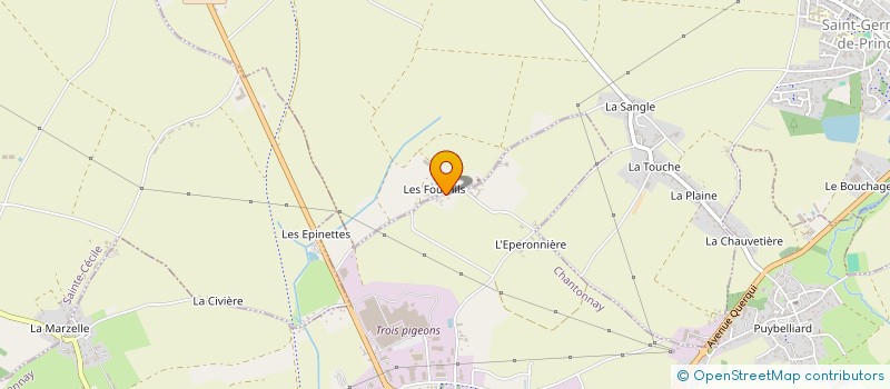 localisation de l'entreprise GROUPE D.O. à CHANTONNAY
