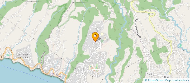 localisation de l'entreprise GROUPE D'ONCOLOGIE THORACIQUE ANTILLES GUYANE (GOTHAG)  SCHLCHER