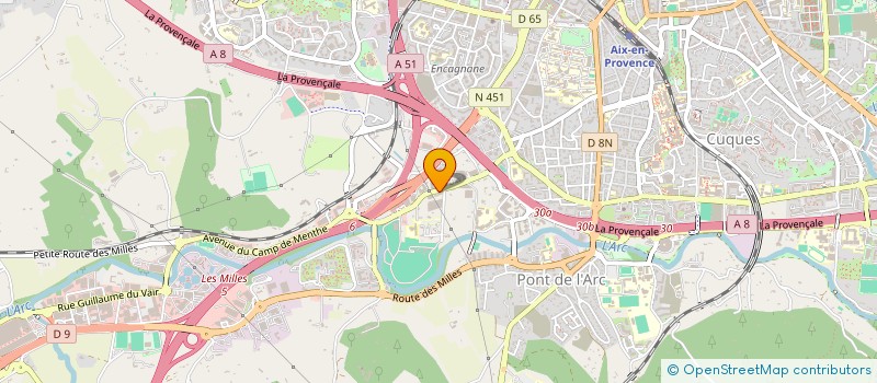localisation de l'entreprise GROUPE DAHT à AIX-EN-PROVENCE