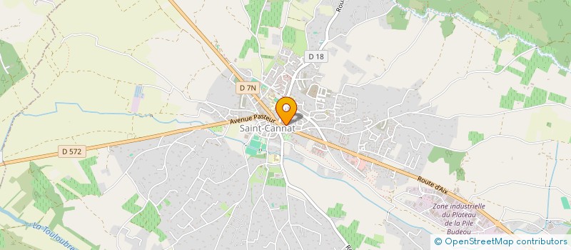 localisation de l'entreprise GROUPE DANCUP  SAINT-CANNAT