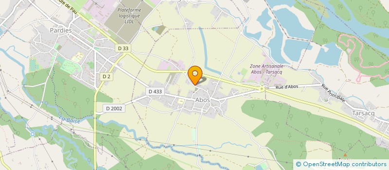 localisation de l'entreprise GROUPE DANIEL à ABOS