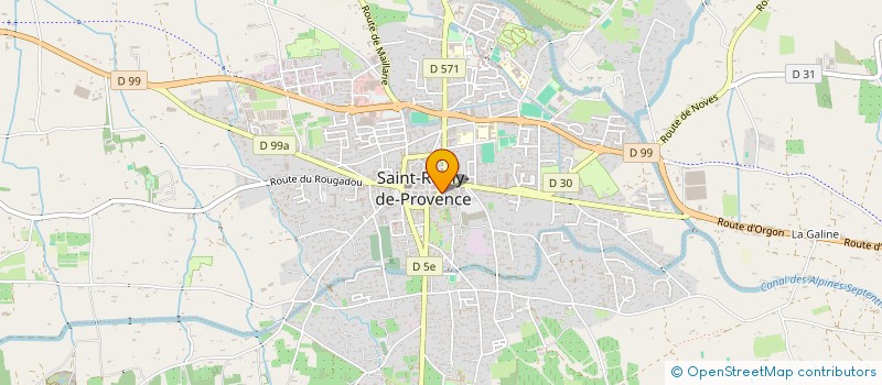 localisation de l'entreprise GROUPE DANIEL REYNAUD  SAINT-REMY-DE-PROVENCE