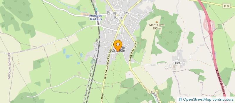 localisation de l'entreprise GROUPE DANSYL  POUGUES-LES-EAUX