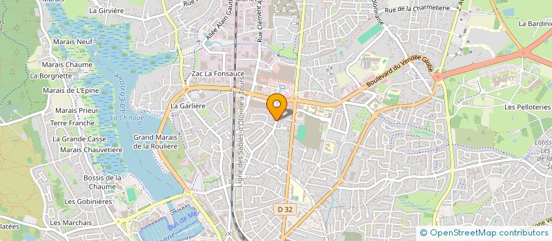 localisation de l'entreprise GROUPE DARTESS à LES SABLES D'OLONNE