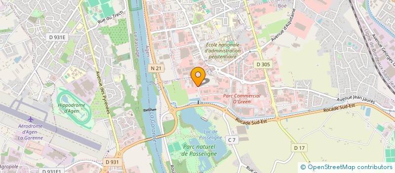 localisation de l'entreprise GROUPE DARTUS  BOE