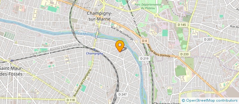 localisation de l'entreprise GROUPE DAVICO à PARIS