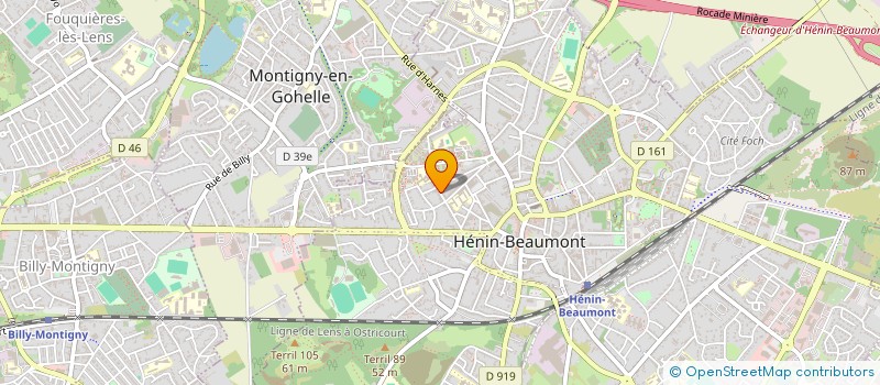 localisation de l'entreprise GROUPE DAYLISS HOLDING à HENIN-BEAUMONT
