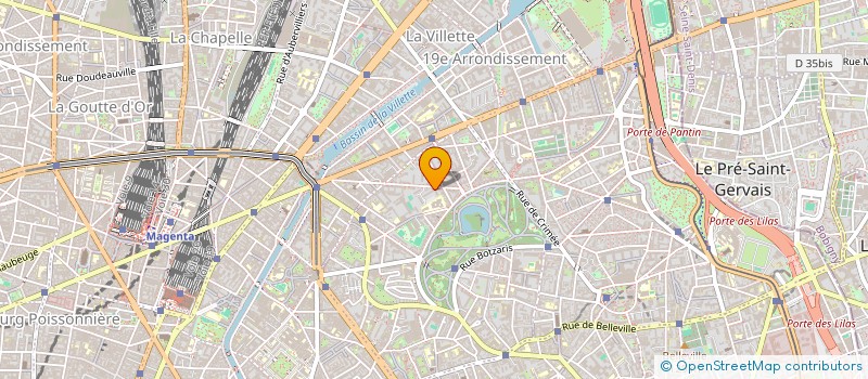 localisation de l'entreprise GROUPE DE BIBLIOGRAPHIE ENDOCRINIENNE  PARIS