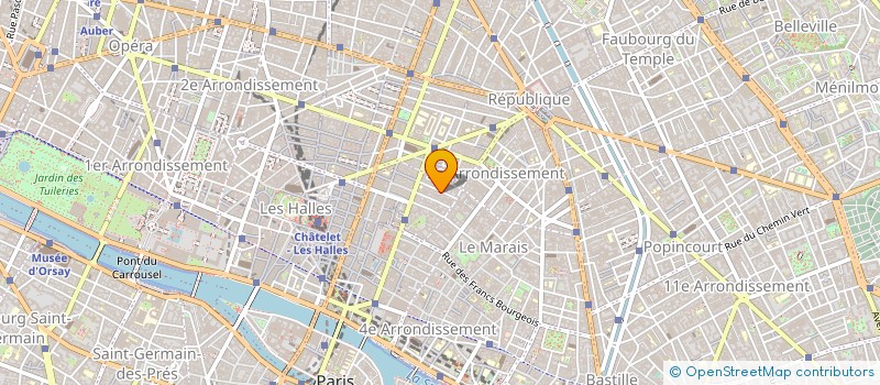 localisation de l'entreprise GROUPE DE BLANZY  PARIS