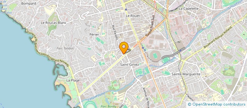 localisation de l'entreprise GROUPE DE CARDIOLOGIE INTERVENTIONNELLE à MARSEILLE