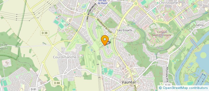 localisation de l'entreprise GROUPE DE CERVAUCOUR  VAUREAL