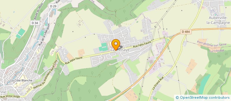 localisation de l'entreprise GROUPE DE DANSE SARASUATI  LA FRENAYE