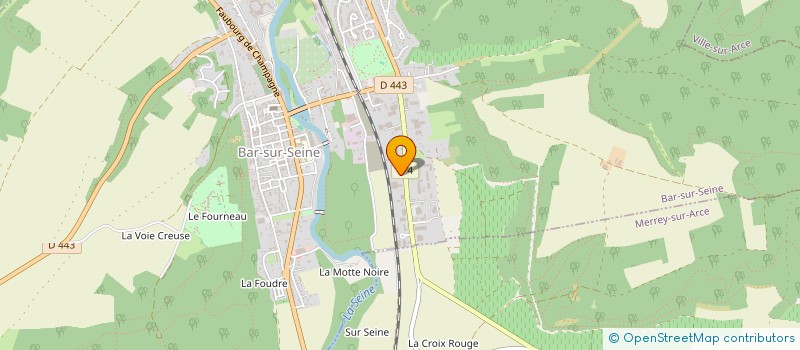 localisation de l'entreprise GROUPE DE DEVELOPPEMENT AGRICOLE DU BARSEQUANAIS à BAR-SUR-SEINE