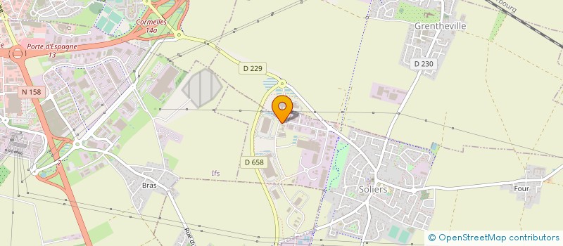 localisation de l'entreprise GROUPE DE DIAGNOSTIC FRANCAIS DE L'HABITAT 72  SOLIERS