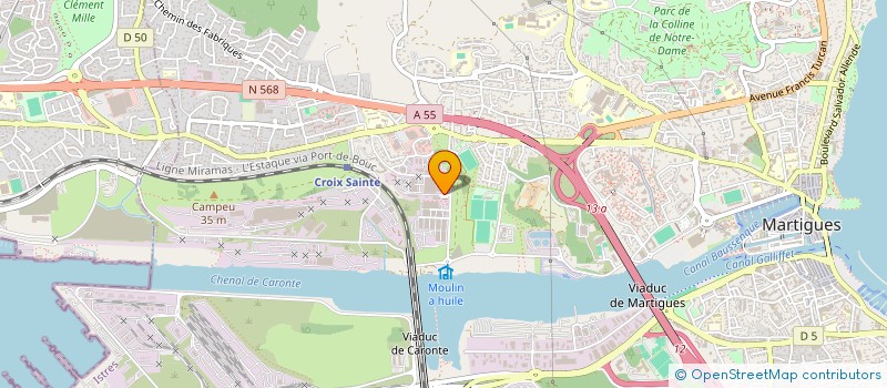 localisation de l'entreprise GROUPE DE DIFFUSION, DE RECHERCHE ET DE VEILLE CITOYENNE à MARTIGUES
