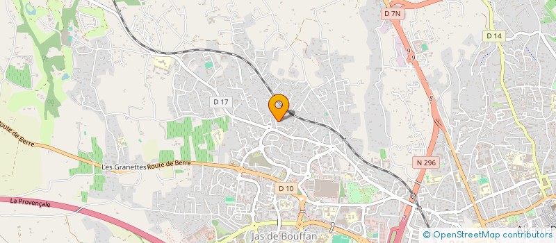 localisation de l'entreprise GROUPE DE GESTION ET D'INFORMATIQUE à AIX EN PROVENCE