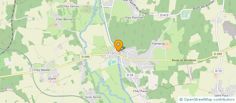 localisation de l'entreprise GROUPE DE GYMNASTIQUE D ENTRETIEN à LA ROCHEFOUCAULD-EN-ANGOUMOIS