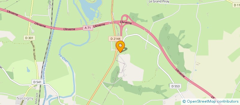 localisation de l'entreprise GROUPE DE LA VAUVRE  HAUT-BOCAGE