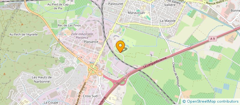 localisation de l'entreprise GROUPE DE PLONGEE NARBONNAIS  NARBONNE