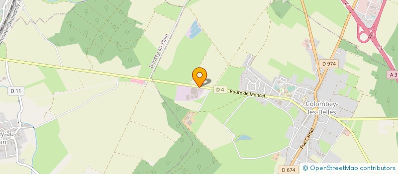 localisation de l'entreprise GROUPE DE PRA  COLOMBEY-LES-BELLES