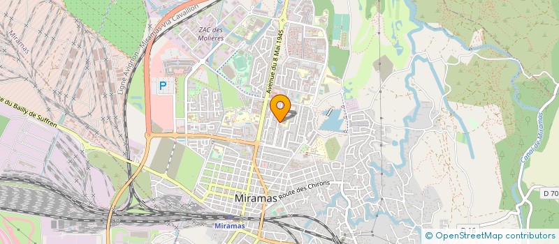 localisation de l'entreprise GROUPE DE RANDONNEE PEDESTRE à MIRAMAS