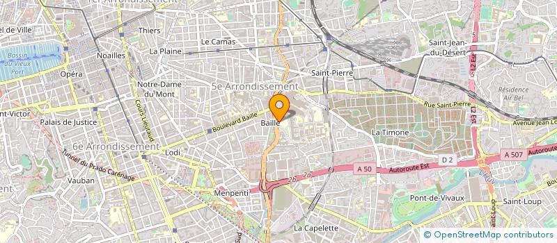 localisation de l'entreprise GROUPE DE RECHERCHE APPLIQUEE EN MUTAGENESE ENVIRONNEMENTALE à MARSEILLE