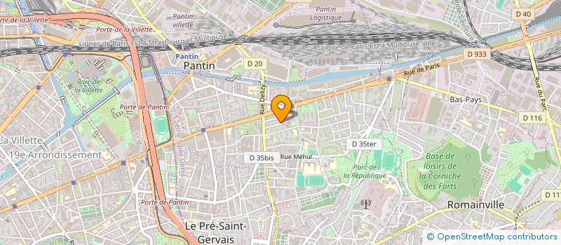 localisation de l'entreprise GROUPE DE RECHERCHE POUR UN ART POPULAIRE ET PERTINENT  BARBEZIEUX-SAINT-HILAIRE