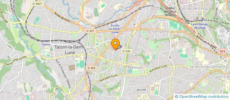 localisation de l'entreprise GROUPE DE RECHERCHES HISTORIQUES DE TASSIN LA DEMI LUNE (GRHTDL)  TASSIN-LA-DEMI-LUNE