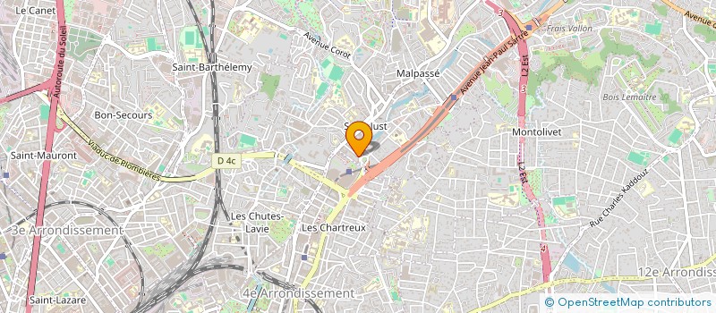 localisation de l'entreprise GROUPE DE RECHERCHES SUR LES ORDRES COLONIAUX (GROC)  MARSEILLE