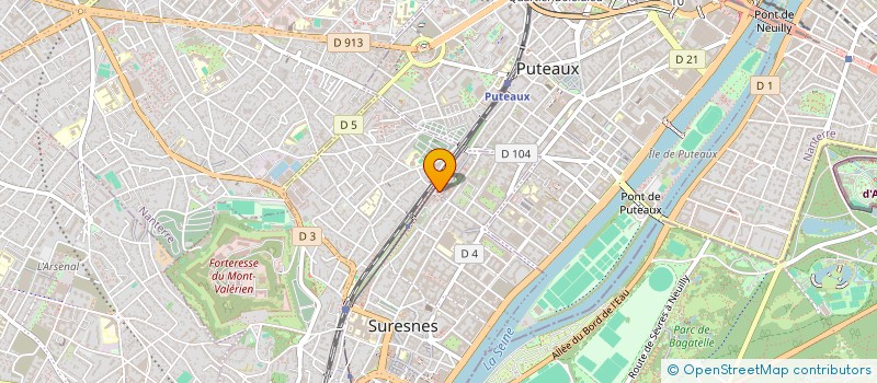 localisation de l'entreprise GROUPE DE REFLEXION ET D'ACTION POUR UNE HAITI NOUVELLE-FRANCE à SURESNES