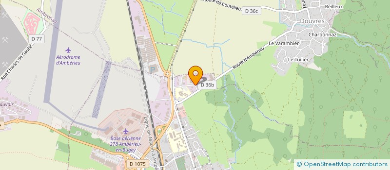 localisation de l'entreprise GROUPE DE SANTE DES ALLYMES à AMBERIEU-EN-BUGEY