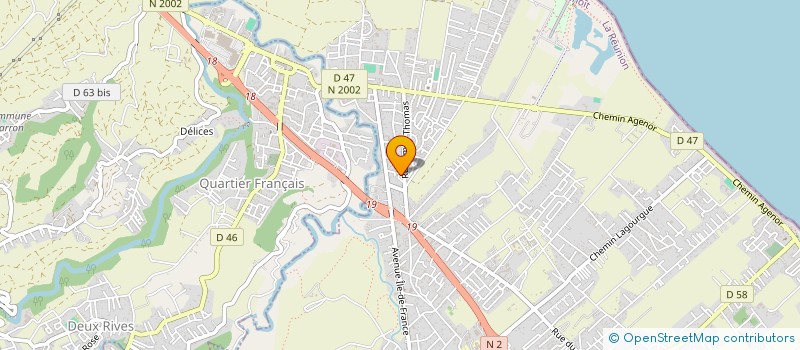 localisation de l'entreprise GROUPE DE SECURITE ET DE PROTECTION à SAINT-ANDRE