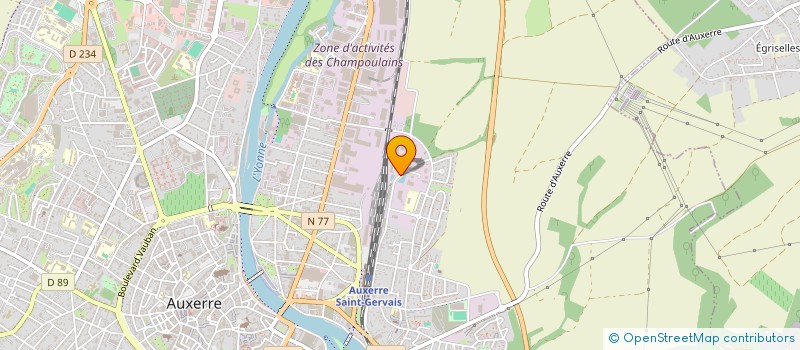 localisation de l'entreprise GROUPE DE SECURITE ET DE PROTECTION AUXERROIS à BLOIS