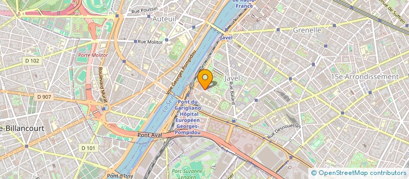 localisation de l'entreprise GROUPE DE SOUTIEN DE LA MISSION DE PREFIGURATION DE LA METROPOLE DU GRAND PARIS à PARIS
