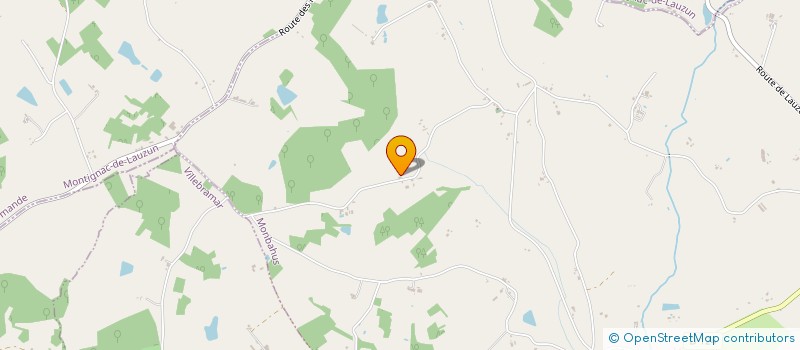 localisation de l'entreprise GROUPE DE THEATRE AMATEUR DE MONBAHUS  MONBAHUS