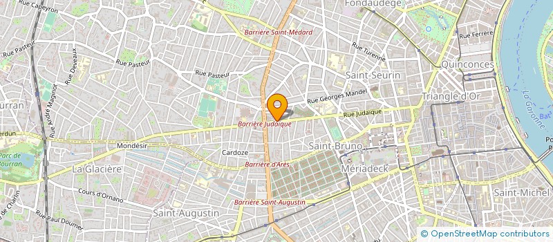 localisation de l'entreprise GROUPE DE TRAVAIL ET D ETUDES SUR LES BMP EN ORTHOPEDIE à BORDEAUX