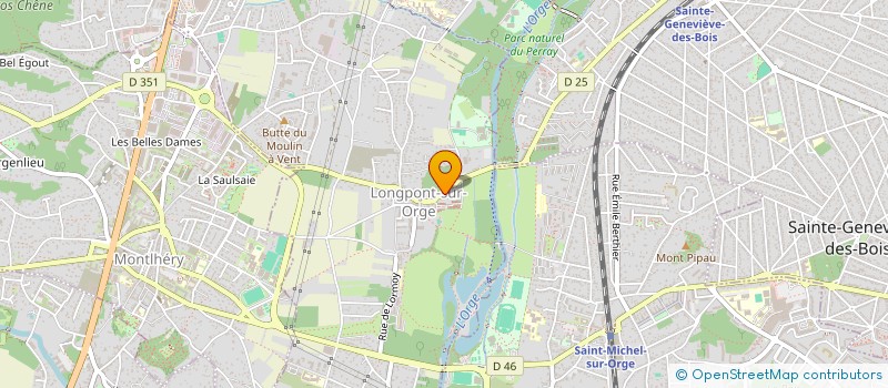 localisation de l'entreprise GROUPE DE TRAVAIL SELF DEFENSE à LONGPONT-SUR-ORGE